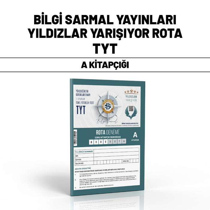 YILDIZLAR TYT ROTA DENEME SINAVI 0-A - 25-26